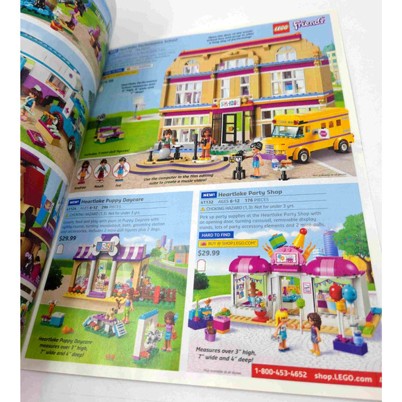 Lego Kids Holiday Creator Catalog Magazine Like New Features Trains - Picture 6 of 9